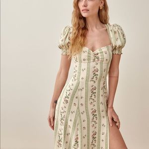 Reformation Lacey Dress in Heath (small Sz 2)
